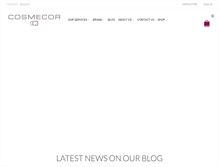 Tablet Screenshot of cosmecor.ca